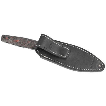 MKM TPF Defense Dark Matter Red Carbon Fiber, Dark Stonewashed MagnaCut by Bob Terzuola (MK-TPFD-CFDRD)