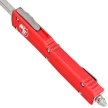 Nóż automatyczny OTF Microtech Ultratech D/E Red Aluminium, Satin M390MK by Tony Marfione (122-4RD)