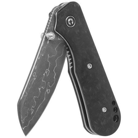Nóż składany Civivi Crabby Shredded Carbon Fiber, Damascus by Ken Onion Jr. (C24055-DS1)