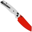Bestechman Cicada's Wing White G10, Red 10Cr15MoV (BMK06G)