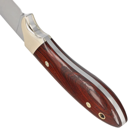 Muela Cocker-11CO Cocobolo Wood Knife, Mirror 14C28N