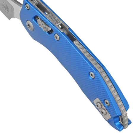 Nóż składany Microtech Stitch Ram-Lok S/E Blue Fluted G10, Apocalyptic M390MK by Borka Blades and Tony Marfione (169RL-10APFLBL)