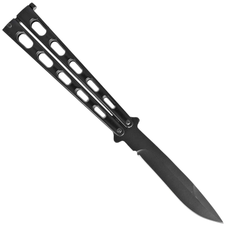 Nóż motylkowy Third Decor Habitat Balisong Black Stainless Steel, Black 420 (K2919N)