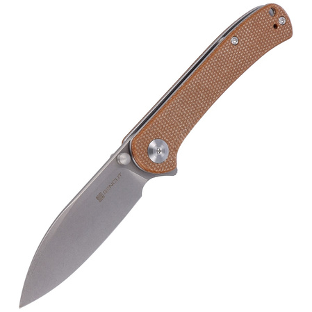 Nóż składany Sencut Scepter Brown Micarta, Stonewashed 9Cr18MoV (SA03D)
