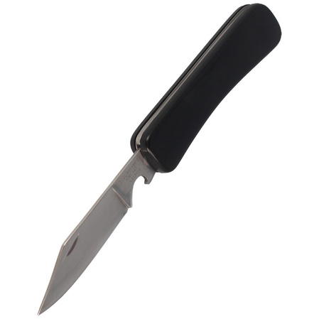 Herbertz Solingen Pocket Knife with Bottle Opener, Black (213410)