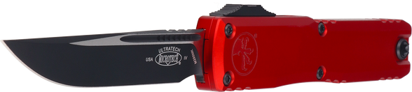 Nóż automatyczny OTF Microtech Ultratech Gen IV S/E Red Aluminium, Black M390MK by Tony Marfione (11214-1RD)