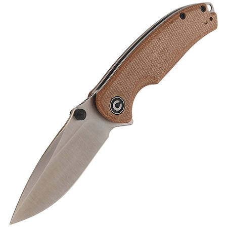 CIVIVI Knife Pintail Brown Micarta, Satin Finish (C2020A)
