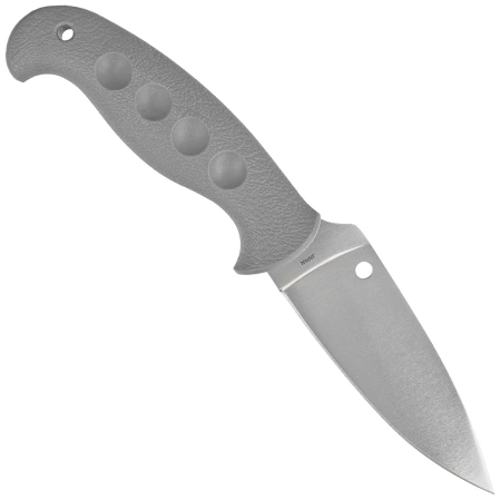 Spyderco Temperance Sprint Run Gray FRN, Satin CPM Cru-Wear by Sal Glesser knife (FB05PGY)