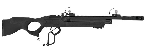 Hatsan Vectis, PCP Air Rifle with sound moderator