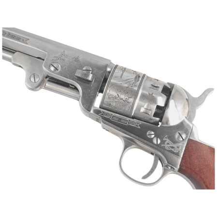 Rewolwer Pietta 1851 Colt Navy Yank Steel London Gettysburg Old Silver .44 (YAL44ST/OS/GTS)