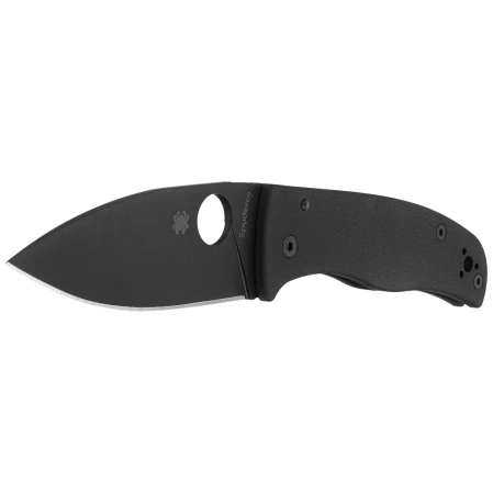 Nóż składany Spyderco Bodacious Black G10, Black DLC CPM S30V by Sal Glesser (C263GPBK)