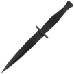 Spartan Blades George Raider Dagger Knife Black G10, Black SK5 by Les George (SBBL3BK)