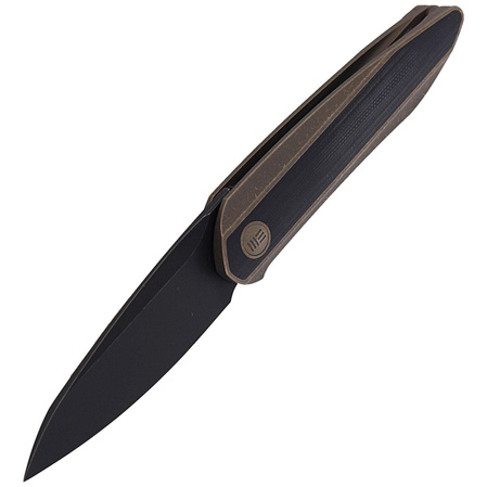Nóż składany WE Knife Black Void Opus Bronze Titanium / Black G10, Black Stonewashed CPM 20CV by Justin Lundquist (2010C)