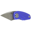 Bestech Knife Tulip Blue G10, Satin / Stonewash 14C28N by Ostap Hel (BG38D)