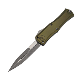 Microtech Hera II Mini Bayonet OTF Knife OD Green Aluminium, Apocalyptic M390MK by Tony and Sean Marfione (1701M-10APOD)