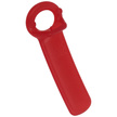 Brix JarKey Jar Opener, Transparent Red ABS (B-2121-R)