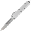 Nóż automatyczny OTF Microtech UTX-85 S/E Natural Clear Aluminium, Satin M390 (231-4CR)