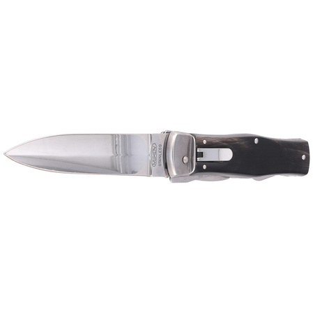 Mikov Predator Buffalo Horn, Mirror switchblade (241-NR-3/KP)