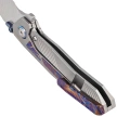 Nóż składany Remette Kestrel Gray Titanium/Timascus, Satin CPM S35VN (RTPO-D)