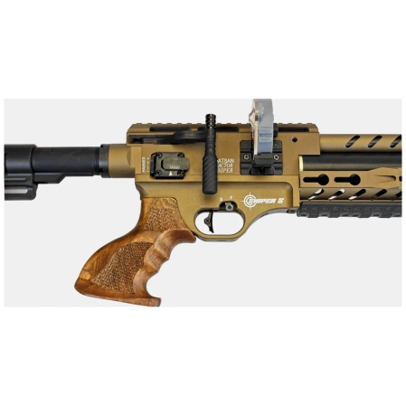 Wiatrówka PCP Hatsan Factor Sniper S Bronze 5.5 mm
