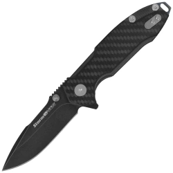 Viper Storm Knife Carbon Fiber, Dark Stonewashed M390 by Rick Hinderer (V5954DFC)