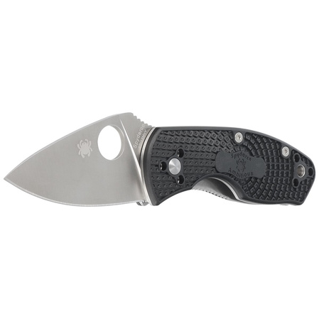 Nóż składany Spyderco Ambitious Black FRN, Plain 8Cr13MoV (C148PBK)