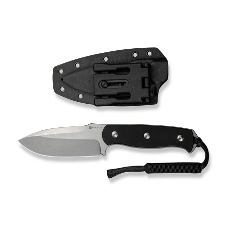 Sencut Toxodon Knife Black G10, Stonewashed 9Cr18MoV (S24036-1)