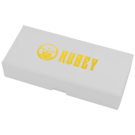 Nóż składany Kubey Wrath Black G10, Beadblasted 14C26N by MUZI Design (KU261A)