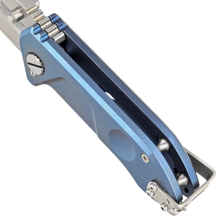 Extrema Ratio Frame Rock Blue Titanium, Satin N690 knife (04.1000.0456/SAT/BLU)