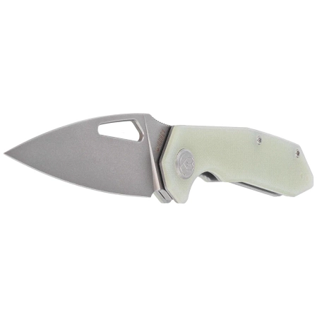 Kubey Coeus KU122V Knife Jade G10, Stonewashed 14C28N