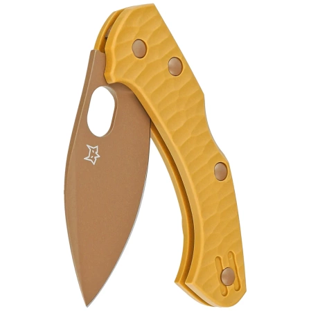 Fox Zero 2.0 Desert Warrior Coyote Tan FRN, Coyote Top Shield Becut by Jens Ansø knife (FX-311 CT)