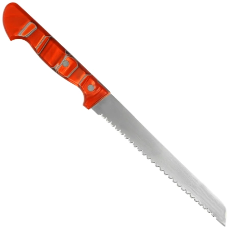 Nóż kuchenny do chleba MAM Bread Red Metakrilat, Serrated Stainless Steel (4340)