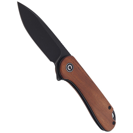 CIVIVI Knife Elementum Flipper Cuibourtia Wood, Black Stonewashed (C907U)
