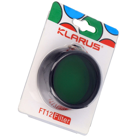 Filter for Klarus XT12GT green flashlights (FT12 GR)