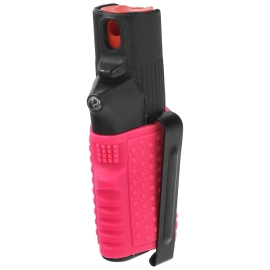 ESP Hurricane Flashlight Clip Pepper Spray, Black/Pink 15 ml - Jet