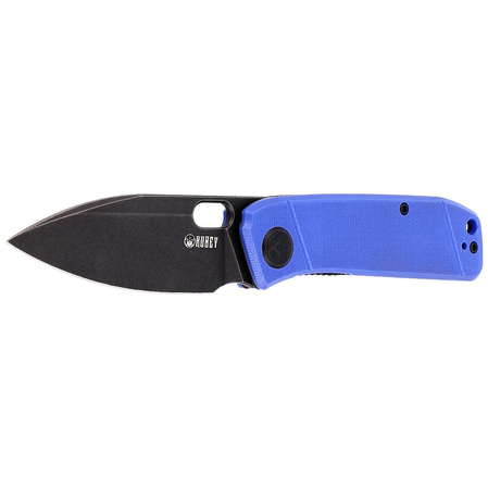 Nóż składany Kubey Hyde Blue G10, Dark Stonewashed 14C28N by Colin Maisonpierre (KU2104E)