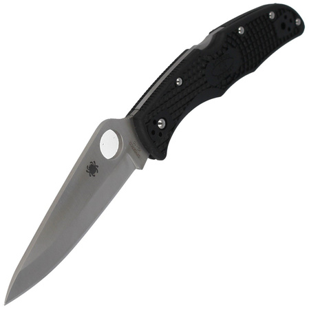Spyderco Endura 4 FRN Black PlainEdge Knife (C10PBK)