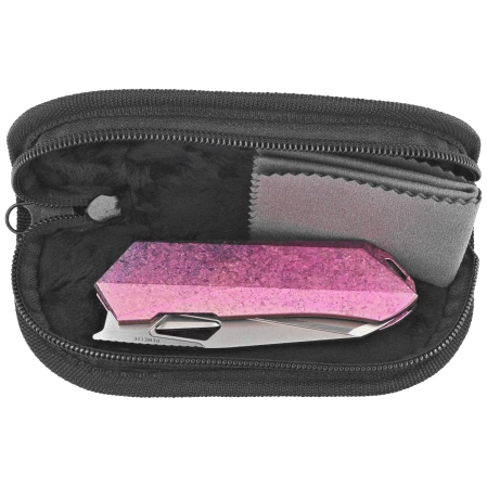 Nóż składany Remette RT-Woodpecker Crystal Purple Titanium, Hand Grinding Pearlescent M390 (RTWP-IP)