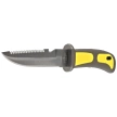 Third Decor Habitat Yellow ABS, Polished Diving Knife (15481Y)