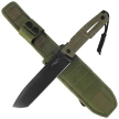 Extrema Ratio Tuscan S600 Knife Green G10, Exp Dark S600 (04.1000.0106/S6/BLK-GRN)
