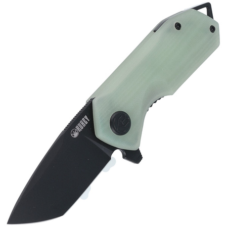 Nóż składany Kubey Campe KU203I Jade G10, Dark Stonewashed D2