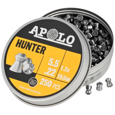 Śrut Apolo Hunter 5.52 mm, 250 szt. 1.20g/18.5gr (19971-2)