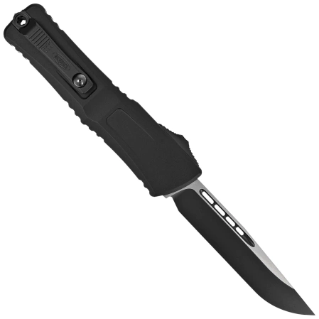 Microtech Combat Troodon Gen III S/E OTF Knife Black Aluminum, Tactical M390MK by Tony Marfione (1143-1T)