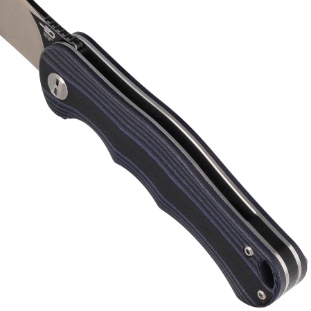 Bestech Bobcat Knife Black / Blue G10, Black Stonewashed / Satin D2 (BG22D-2)