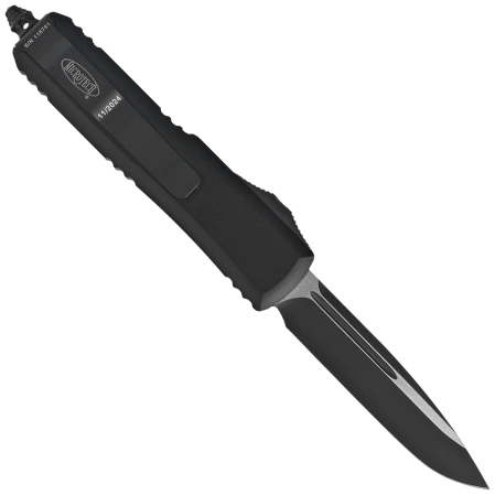 Microtech UTX-85 S/E OTF Knife Black Aluminum, Tactical M390 (231-1T)