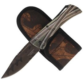 Herbertz Solingen Hit Knife 3D Bamboo Theme, Case (577812)