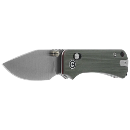 Civivi Baby Banter 2 TG Knife Green G10, Satin 14C28N by Ben Petersen (C24074-1)