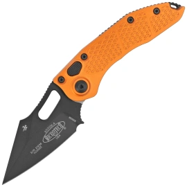 Nóż automatyczny Microtech Stitch-A S/E Orange Tangerine Aluminium, Black M390 by Borka Blades and Tony Marfione (169-1OT)