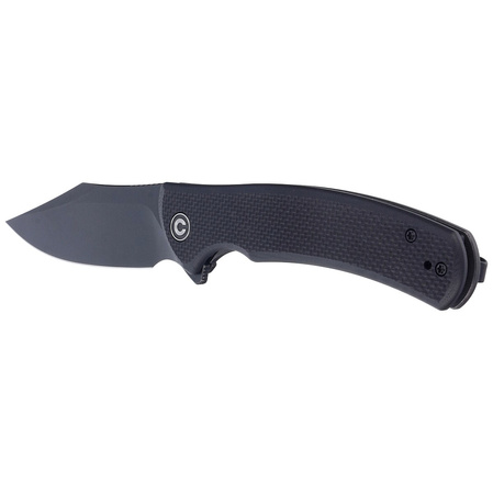 Civivi Knife Sinisys Black Coarse G10, Black Stonewashed 14C28N (C20039-1)