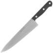 MAM Cooks Chef Kitchen Knife Black Polymer, Polished X50CrMoV15 (539)